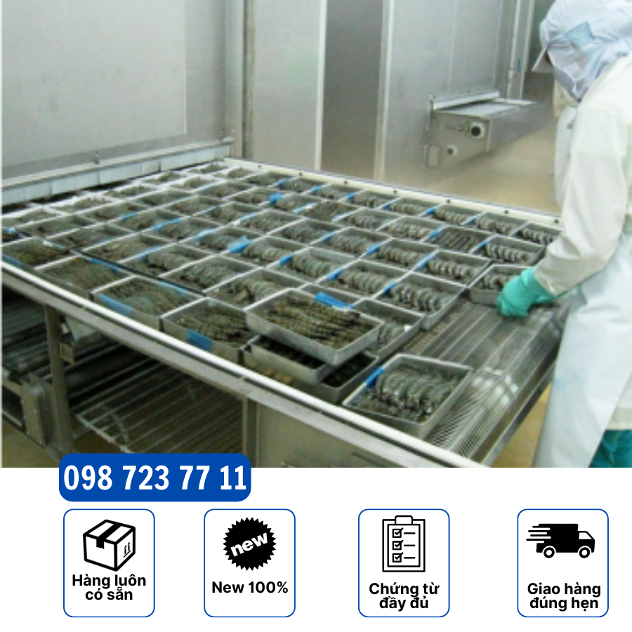 băng chuyền iqf dạng lưới