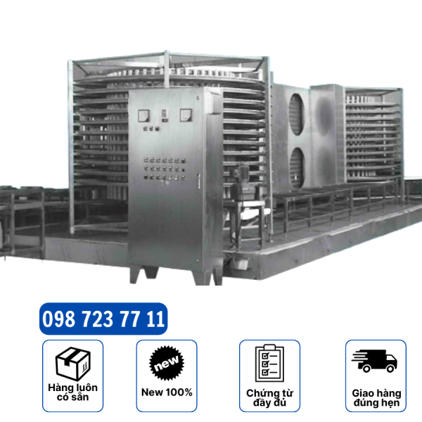 băng chuyền cấp đông dạng xoắn 3