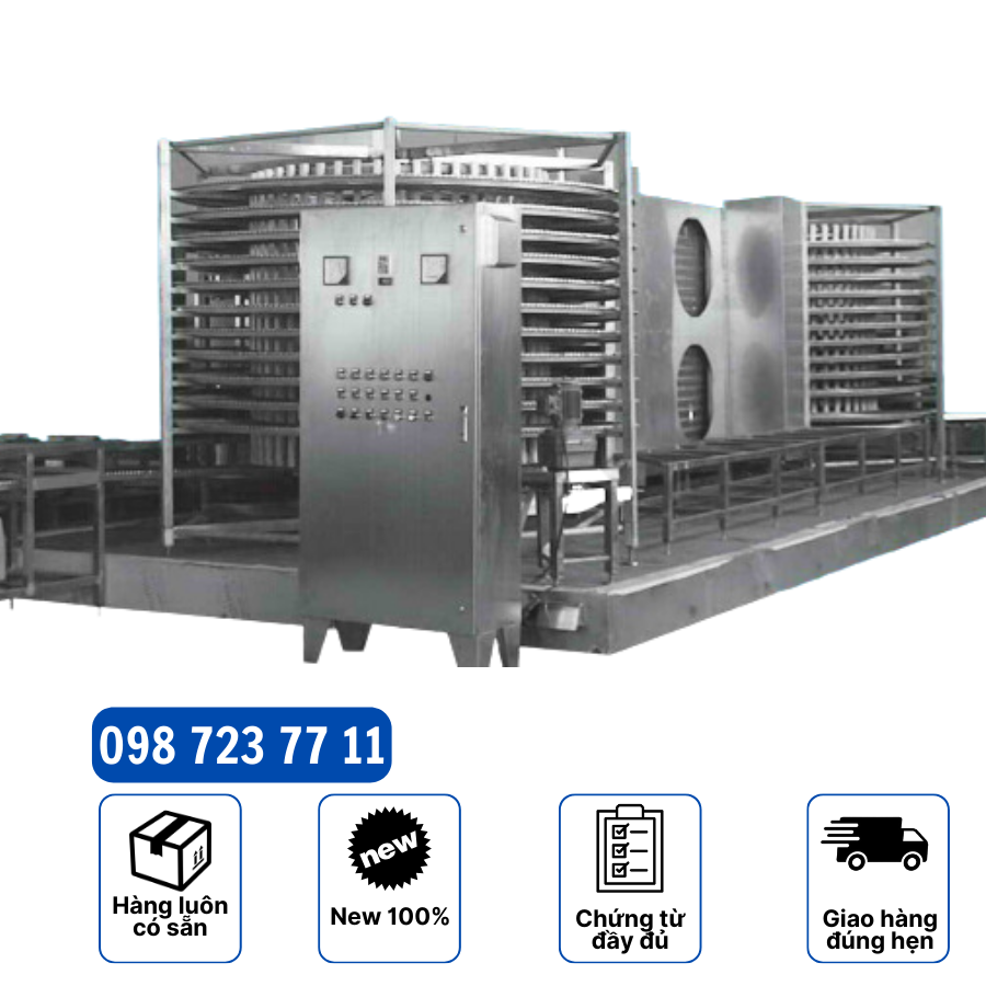 băng chuyền cấp đông dạng xoắn 3
