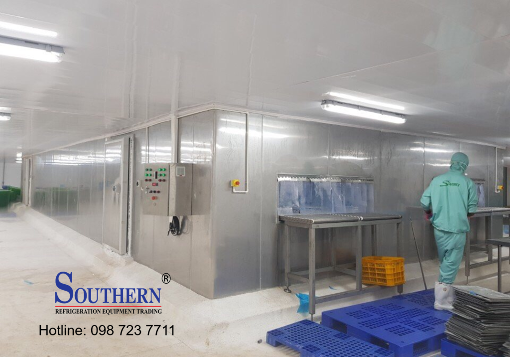 băng chuyền cấp đông