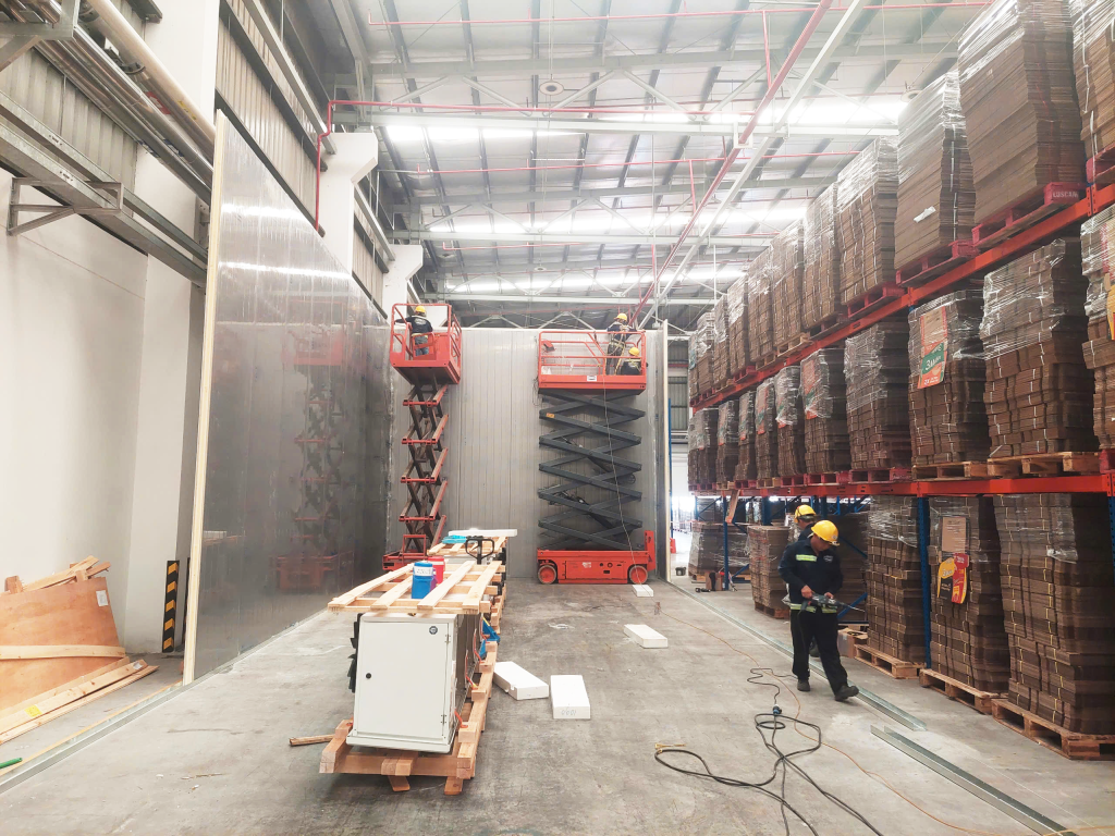 lắp đặt kho cấp đông